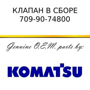 Клапан в сборе KOMATSU 709-90-74800