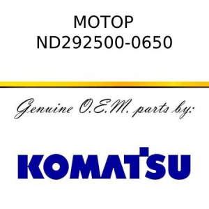 Мотор KOMATSU ND292500-0650